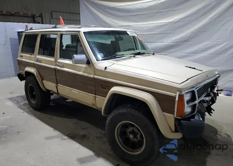 1989 Jeep Wagoneer Limited из США, поврежденный, VIN 1J4FN78L3KL488231